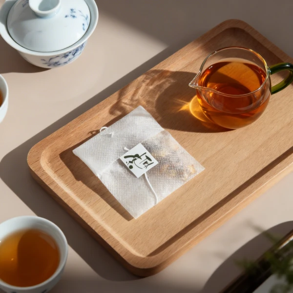 Compostable Tea Bags Empty factory